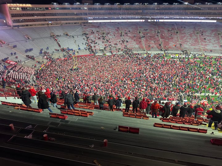 From The Stands - Wisconsin 2025